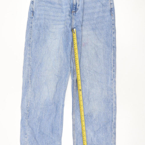 Primark Women Blue Straight Leg Denim Jeans Size 10