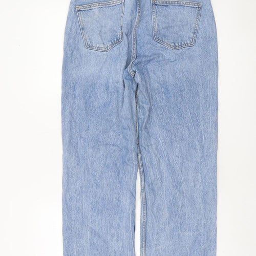 Primark Women Blue Straight Leg Denim Jeans Size 10
