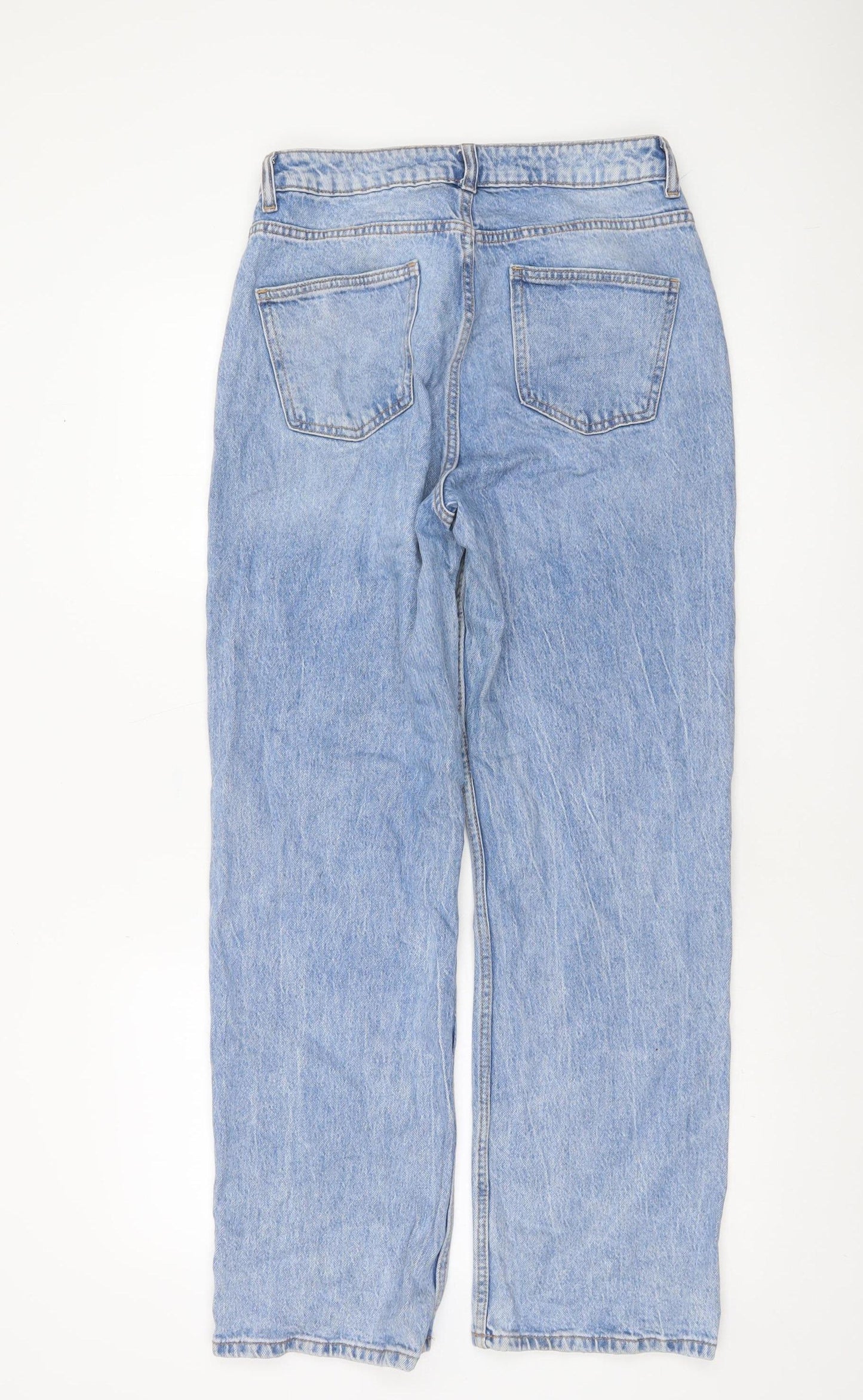 Primark Women Blue Straight Leg Denim Jeans Size 10