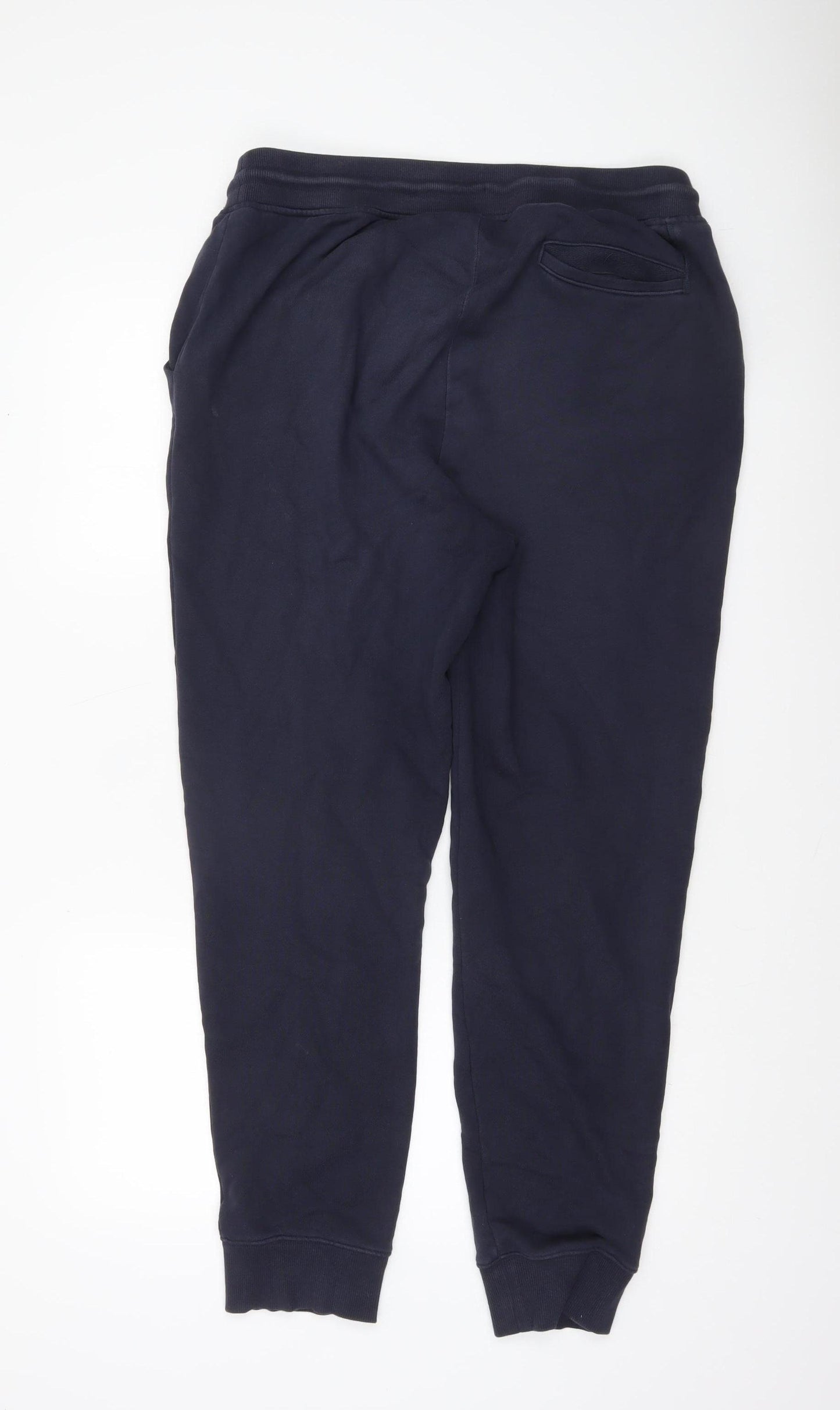 Hugo Boss Men’s Navy Blue Jogger Sweatpants Size L Cotton Blend