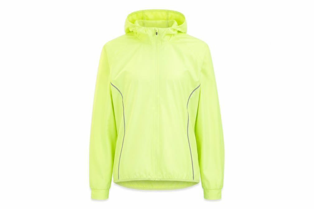Front view of Atmosphere by Atmosphere Women's Yellow, size 8, Windbreaker Jacket