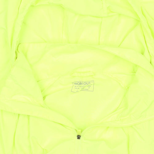 Workout by Atmosphere Women's Yellow Size 8 Windbreaker Jacket