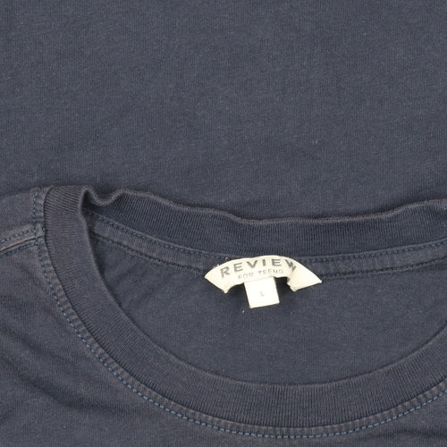 Review for Teens Blue Surf California 1992 Graphic Cotton T-Shirt L