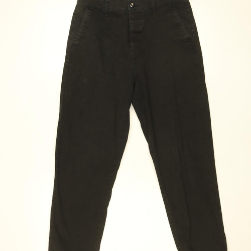 ASOS Design Men's Black Chino Trousers W29 L30 Slim Fit