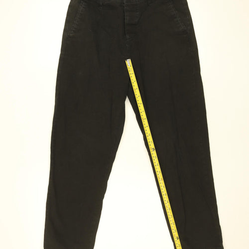 ASOS Design Men's Black Chino Trousers W29 L30 Slim Fit