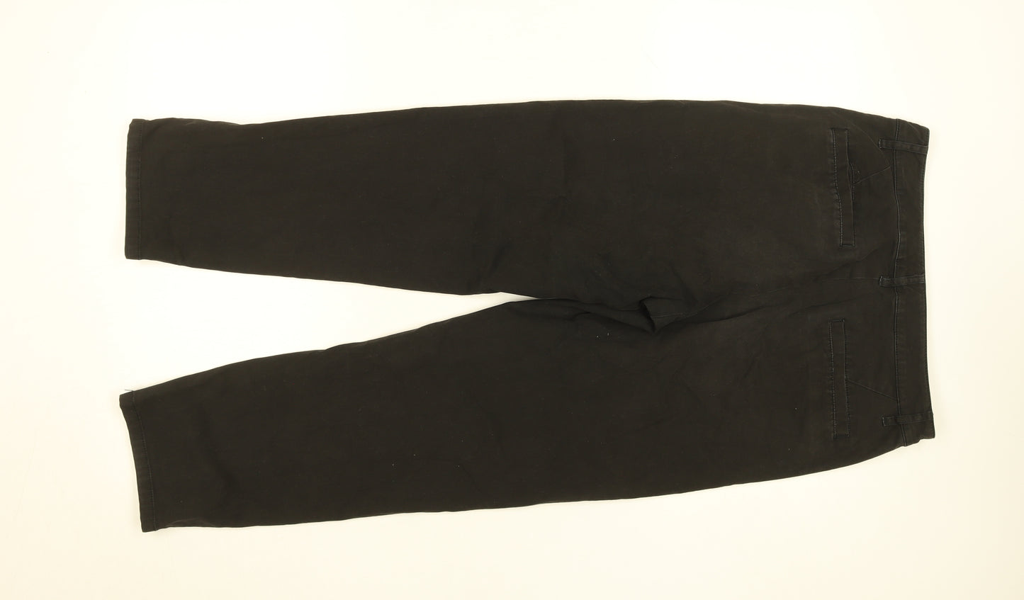 ASOS Design Men's Black Chino Trousers W29 L30 Slim Fit