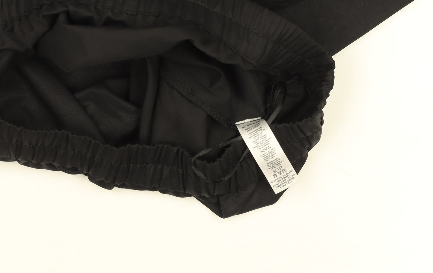 Gallery Women Black A-Line Midi Skirt Size M Elastic Waist