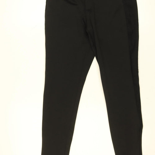 Love Label Womens Black Slim Fit Stretch Leggings Size 10