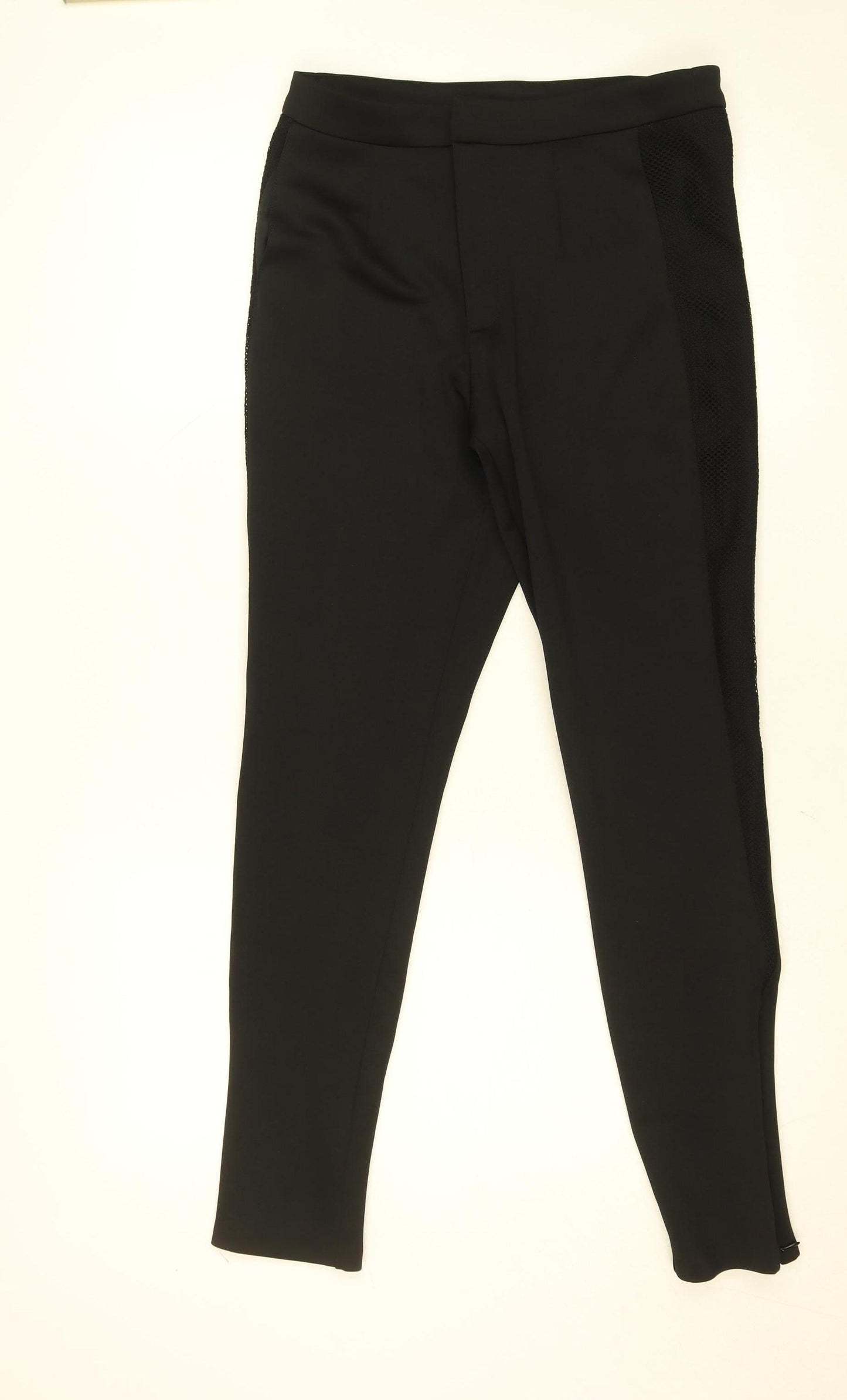 Love Label Womens Black Slim Fit Stretch Leggings Size 10