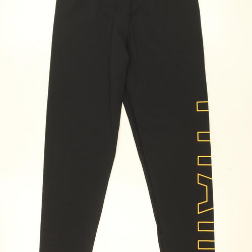Workout Women’s Black Slim Fit Activewear Leggings Size 12/14
