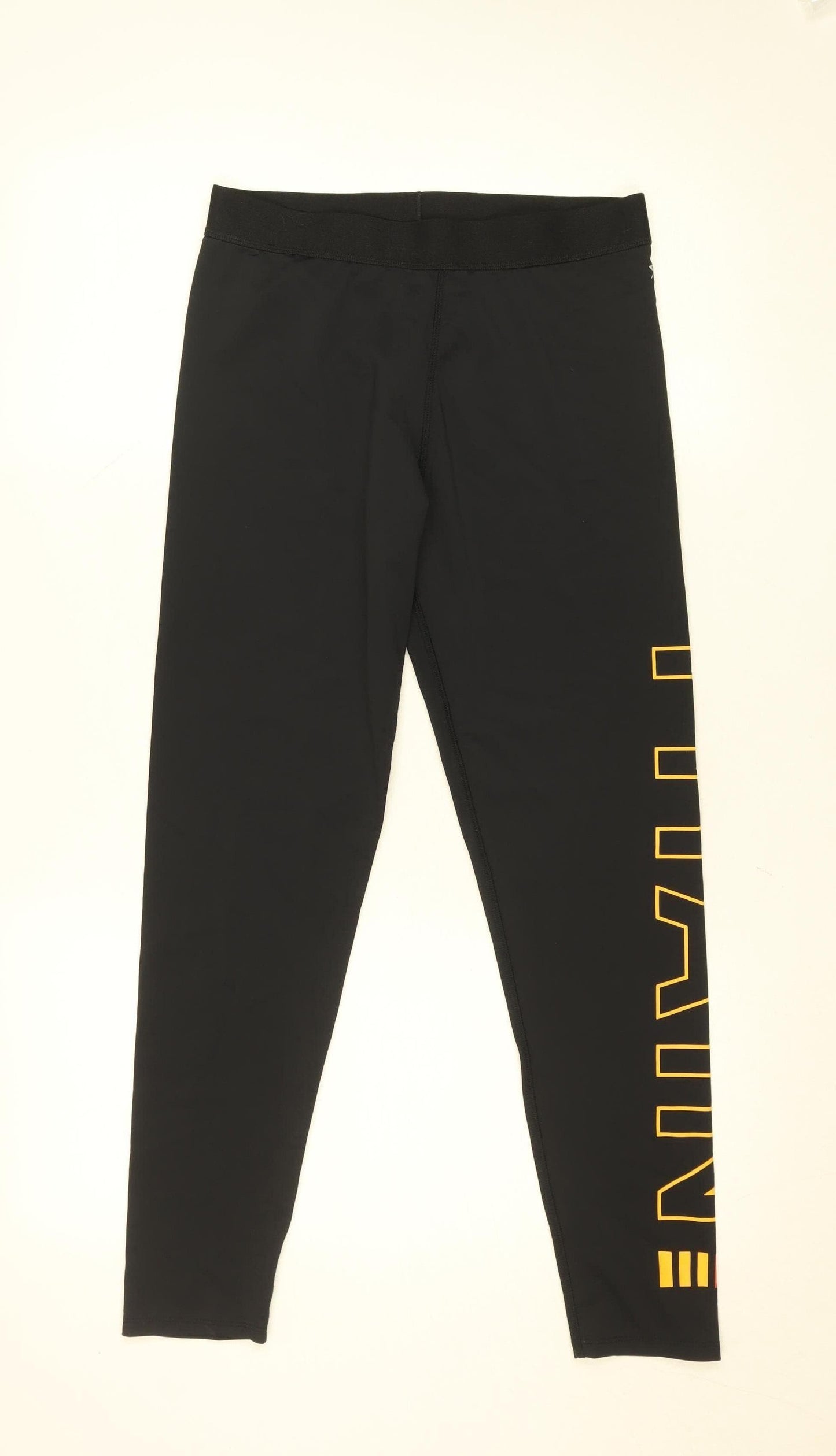 Workout Women’s Black Slim Fit Activewear Leggings Size 12/14