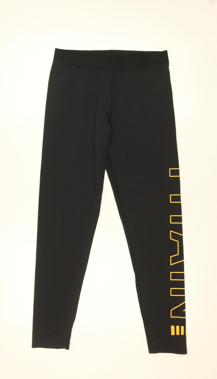 Workout Women’s Black Slim Fit Activewear Leggings Size 12/14