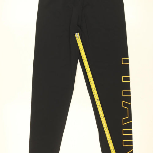 Workout Women’s Black Slim Fit Activewear Leggings Size 12/14