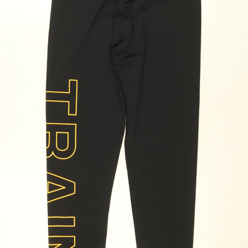 Workout Women’s Black Slim Fit Activewear Leggings Size 12/14