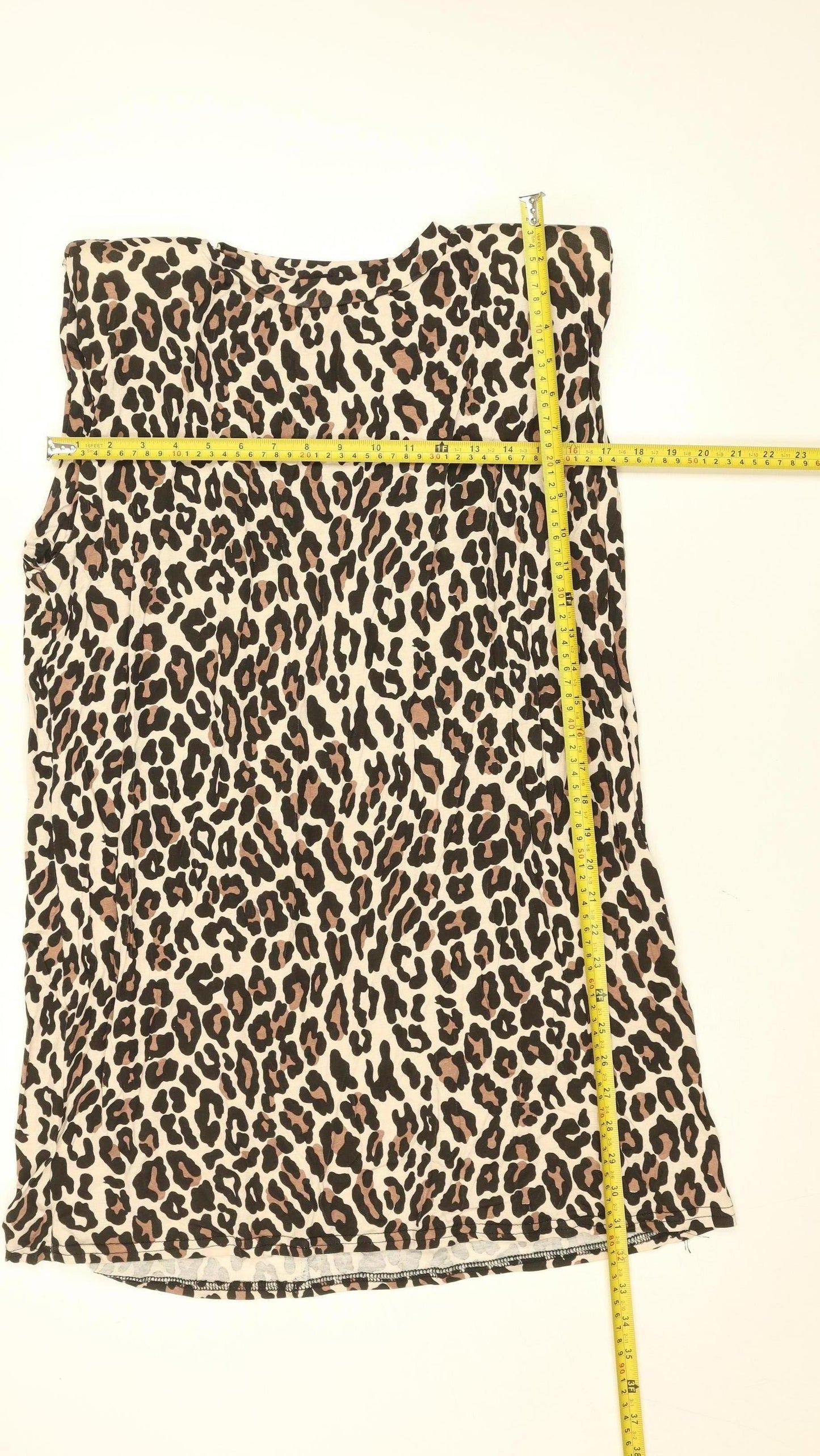 I Saw It First Women’s Multicoloured Leopard Bodycon Dress Size 14