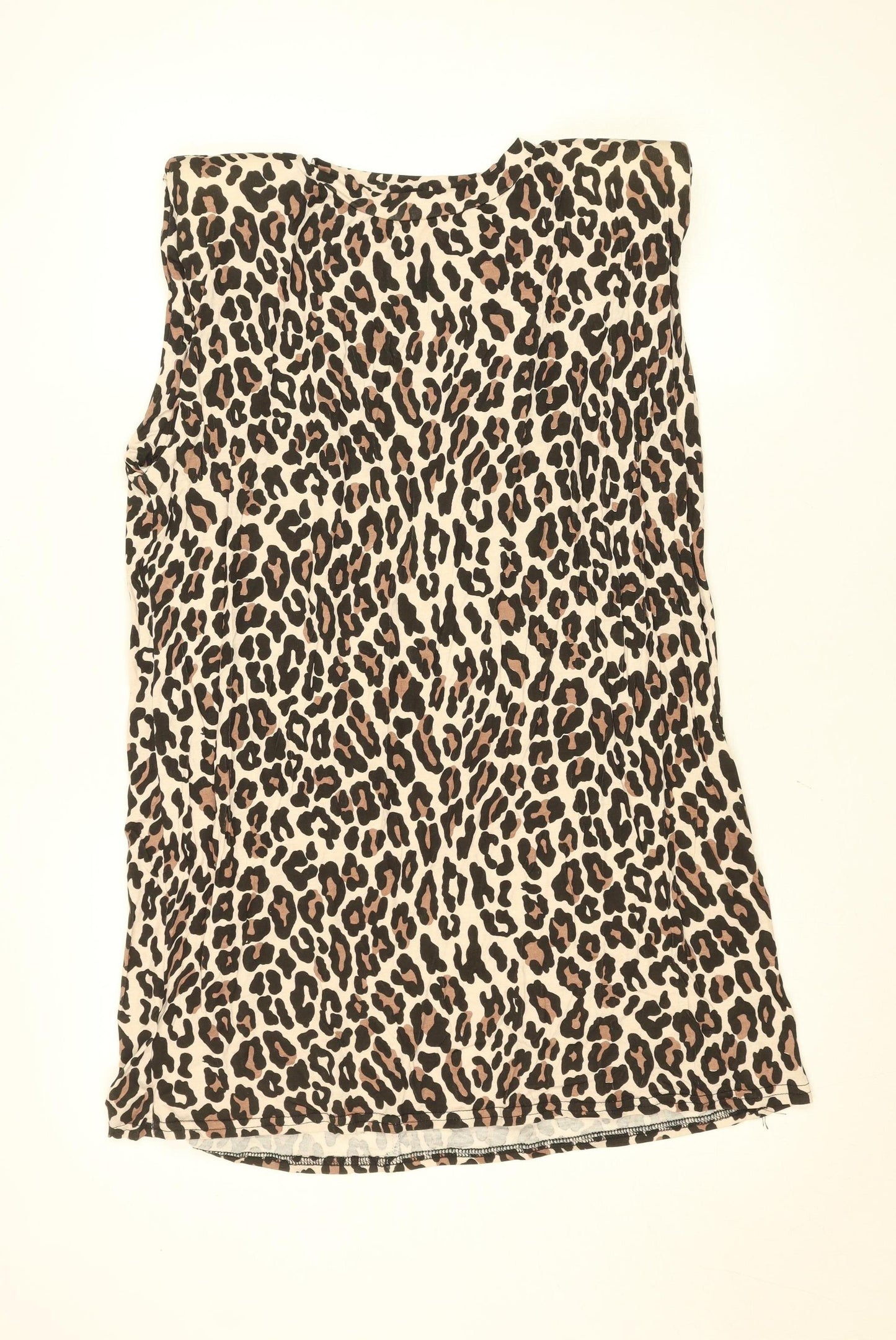 I Saw It First Women’s Multicoloured Leopard Bodycon Dress Size 14