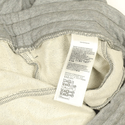 Tommy Hilfiger Men's Grey Jogger Sweatpants Size M Cotton Activewear