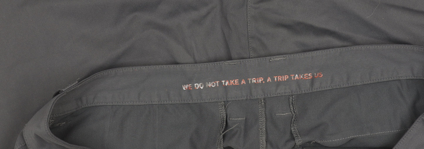 Rhone Men's Black Chino Shorts Size 33 Regular Fit Lightweight Quick Dry