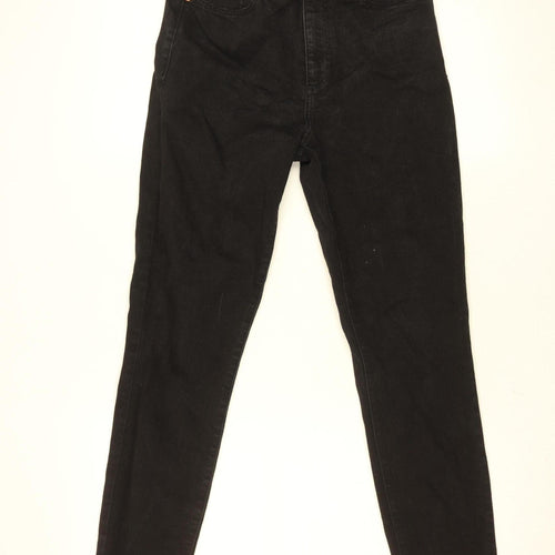 MNG Women’s Black Skinny Stretch Denim Jeans Size 10