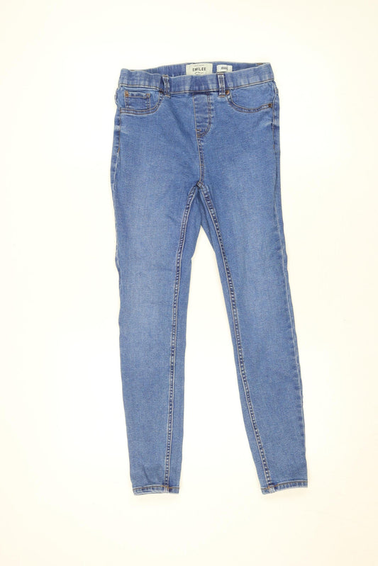 New Look Emilee Blue Denim Jegging Women's Size 8 Stretch Leggings