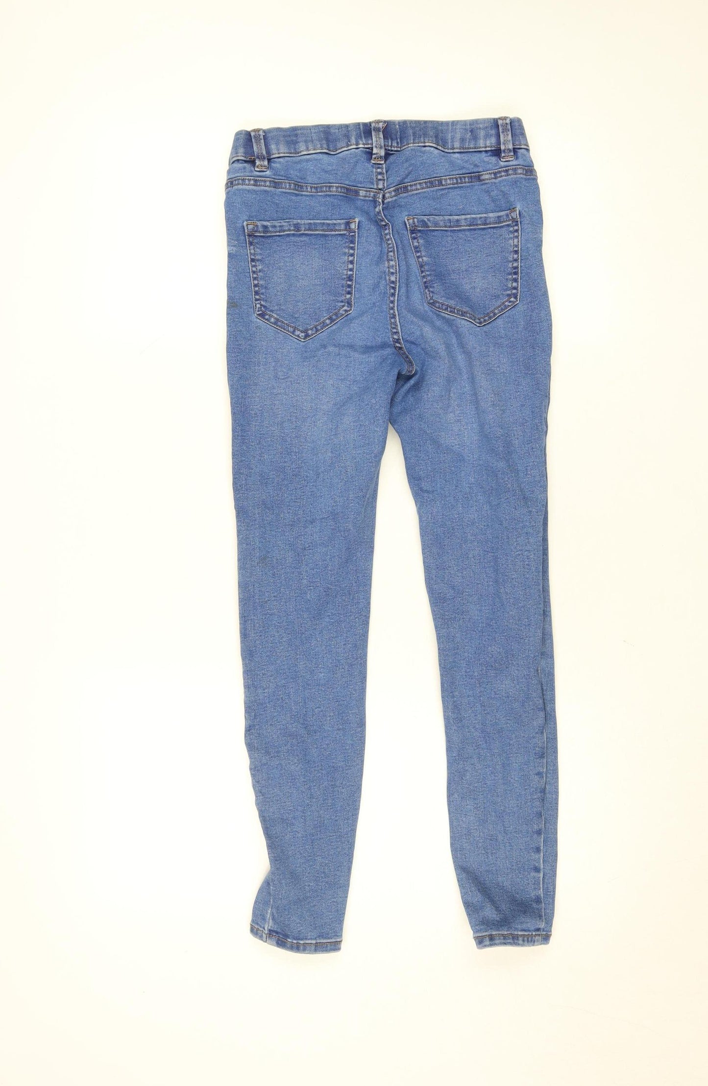 New Look Emilee Blue Denim Jegging Women's Size 8 Stretch Leggings