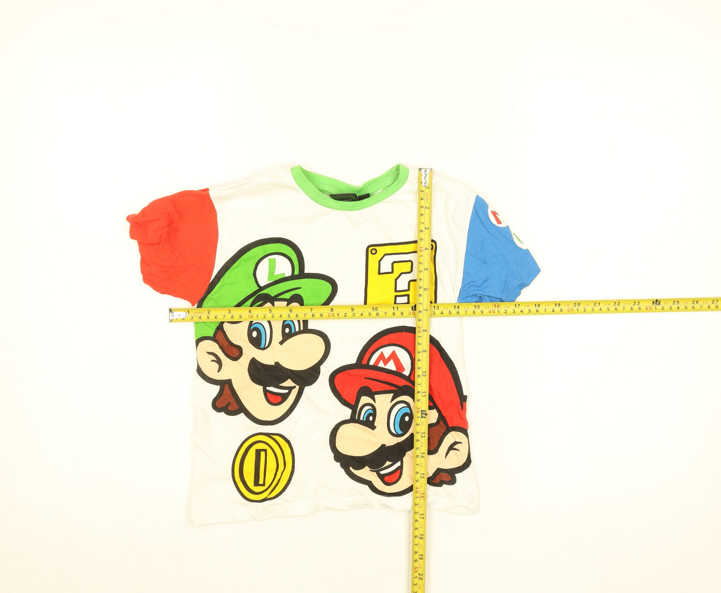 Super Mario Boys Multicoloured Graphic T-Shirt 6-7 Years