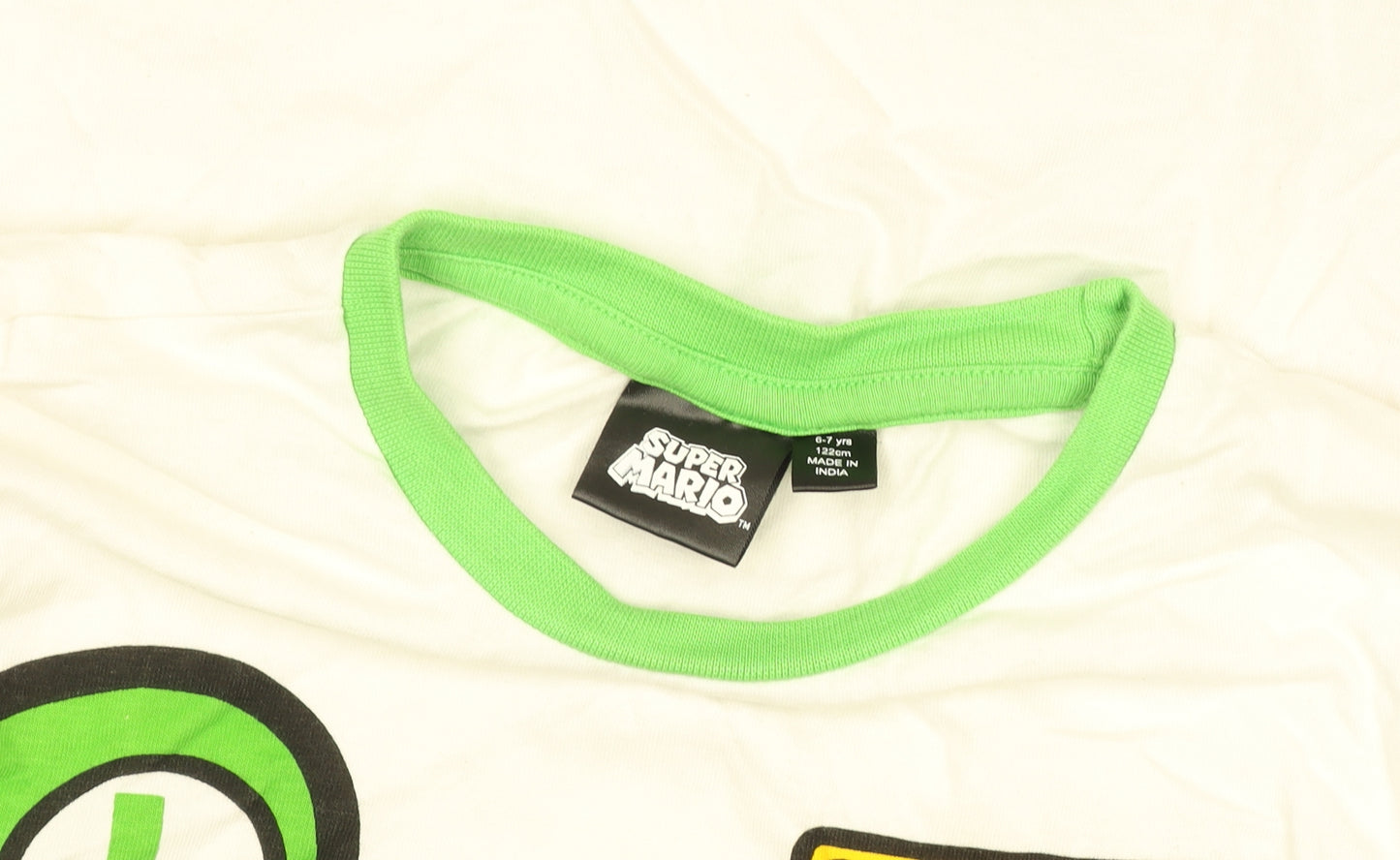 Super Mario Boys Multicoloured Graphic T-Shirt 6-7 Years