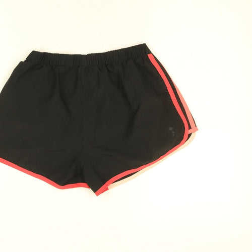 Adidas Womens Black Climalite Athletic Shorts UK 12