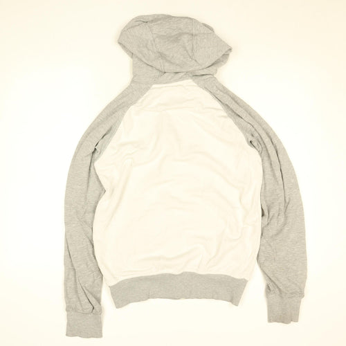 McKenzie Men's Grey Full Zip Hoodie S Logo Sports Style