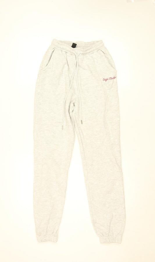 Boohoo Womens Grey XS Jogger Activewear Trousers