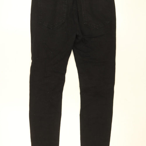 Manfinity Women’s Black Distressed Skinny Jeans Size 28