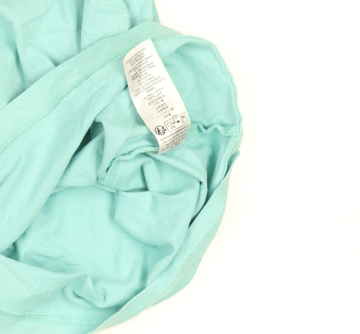 Next Boys Blue Cotton Short Sleeve Crew Neck T-Shirt 10 Years