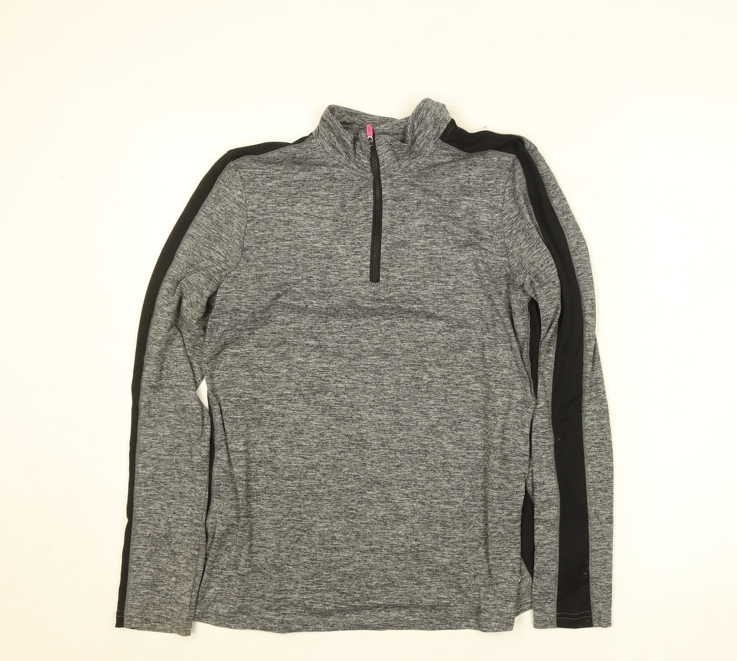 Dunnes Stores Women’s Grey Sport 1/2 Zip Track Jacket Size S