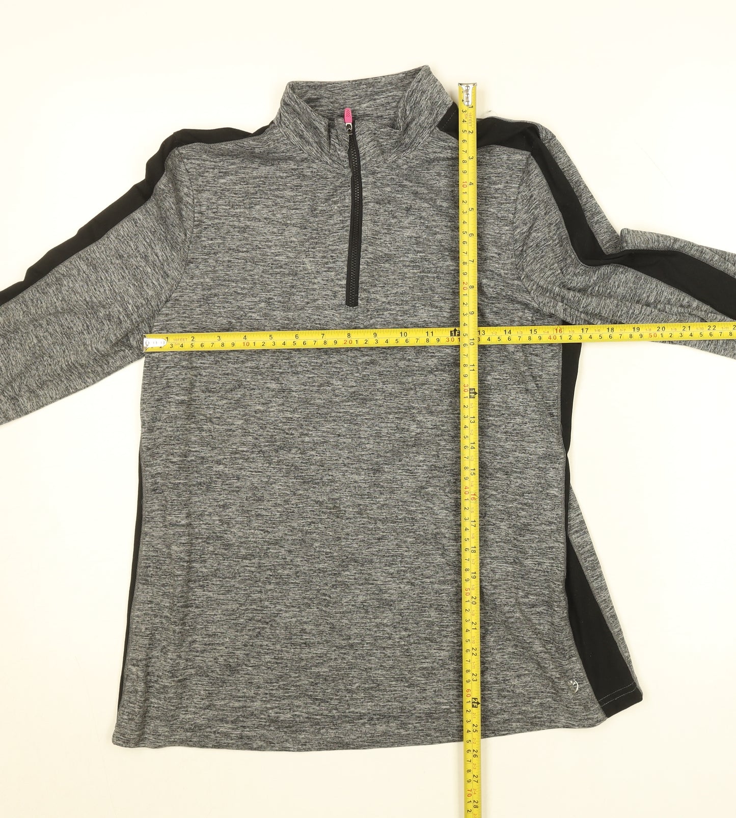 Dunnes Stores Women’s Grey Sport 1/2 Zip Track Jacket Size S