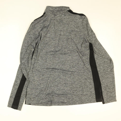 Dunnes Stores Women’s Grey Sport 1/2 Zip Track Jacket Size S