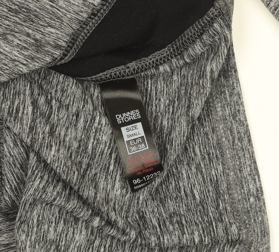 Dunnes Stores Women’s Grey Sport 1/2 Zip Track Jacket Size S