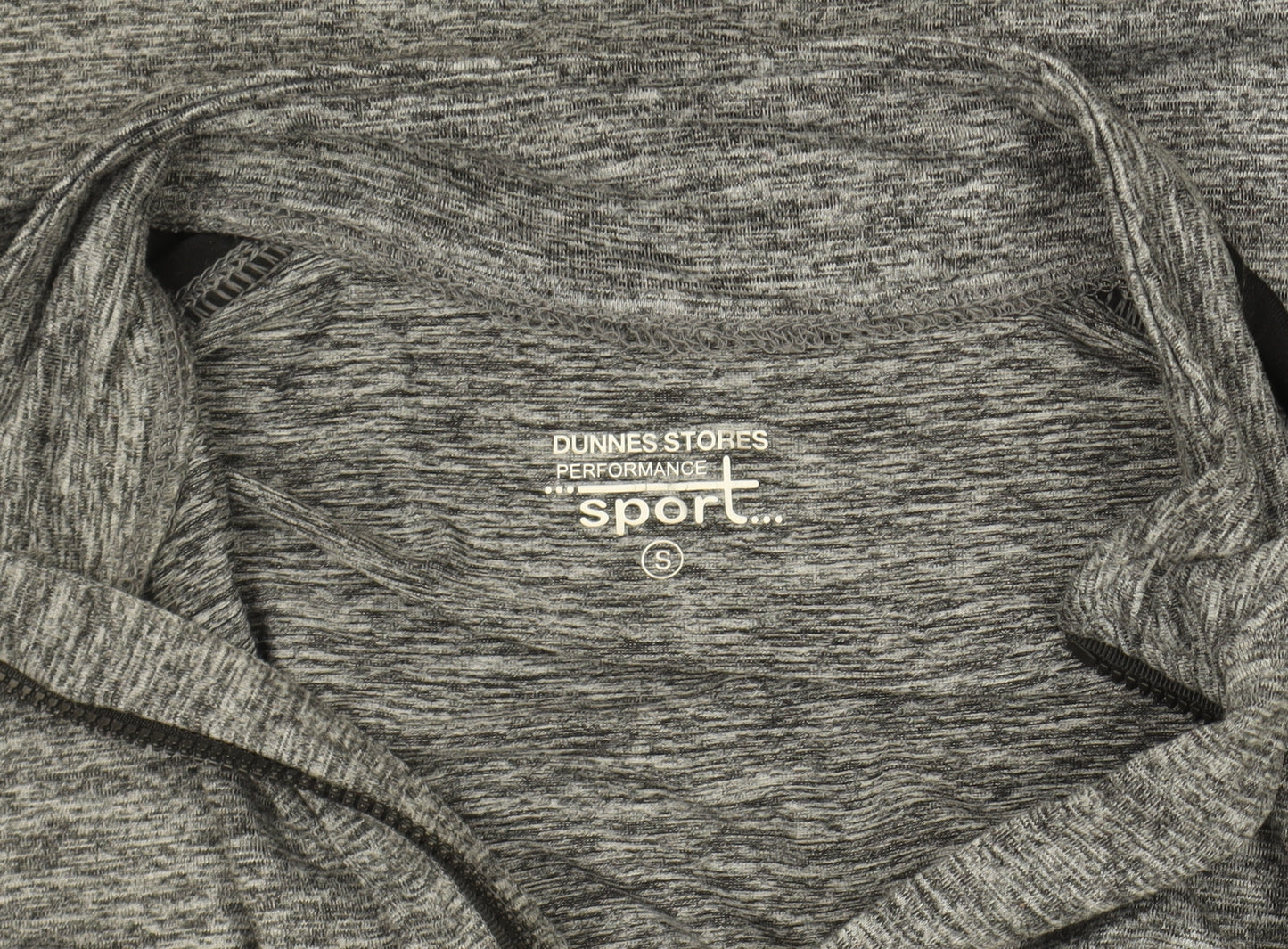 Dunnes Stores Women’s Grey Sport 1/2 Zip Track Jacket Size S
