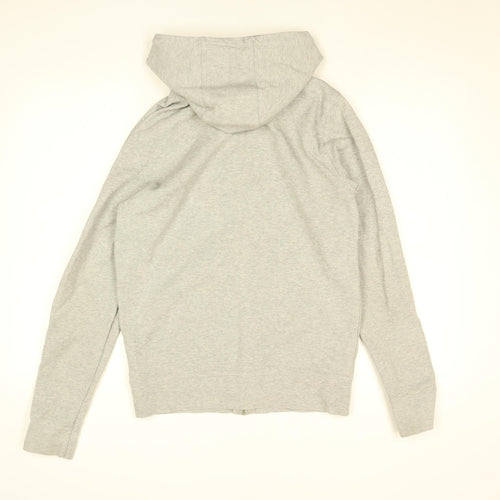 STATUS Men’s Grey Full Zip Hoodie S Regular Fit