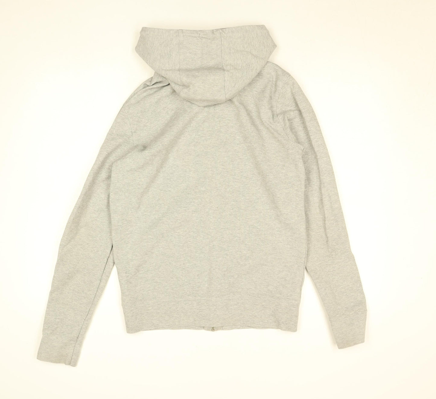 STATUS Men’s Grey Full Zip Hoodie S Regular Fit