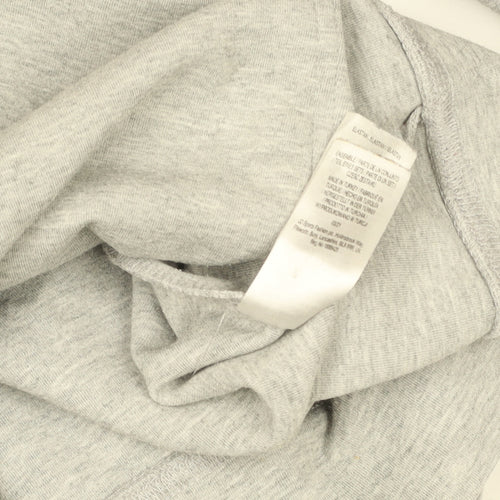 STATUS Men’s Grey Full Zip Hoodie S Regular Fit