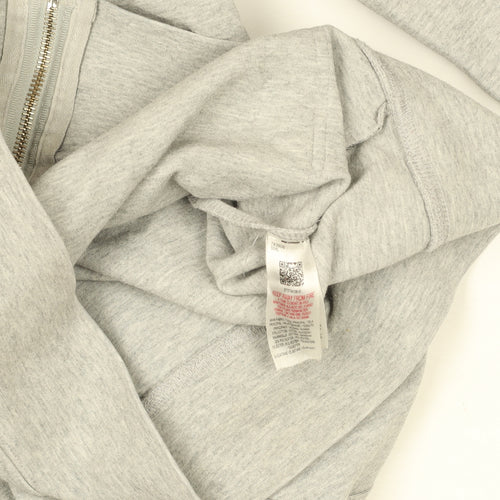 STATUS Men’s Grey Full Zip Hoodie S Regular Fit