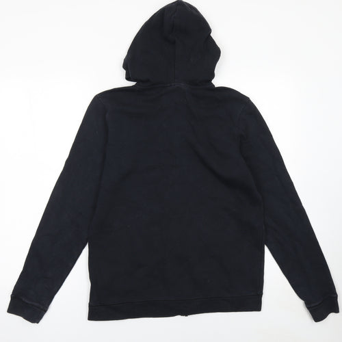 Under Armour Boys Black XL Full Zip Fleece Hoodie