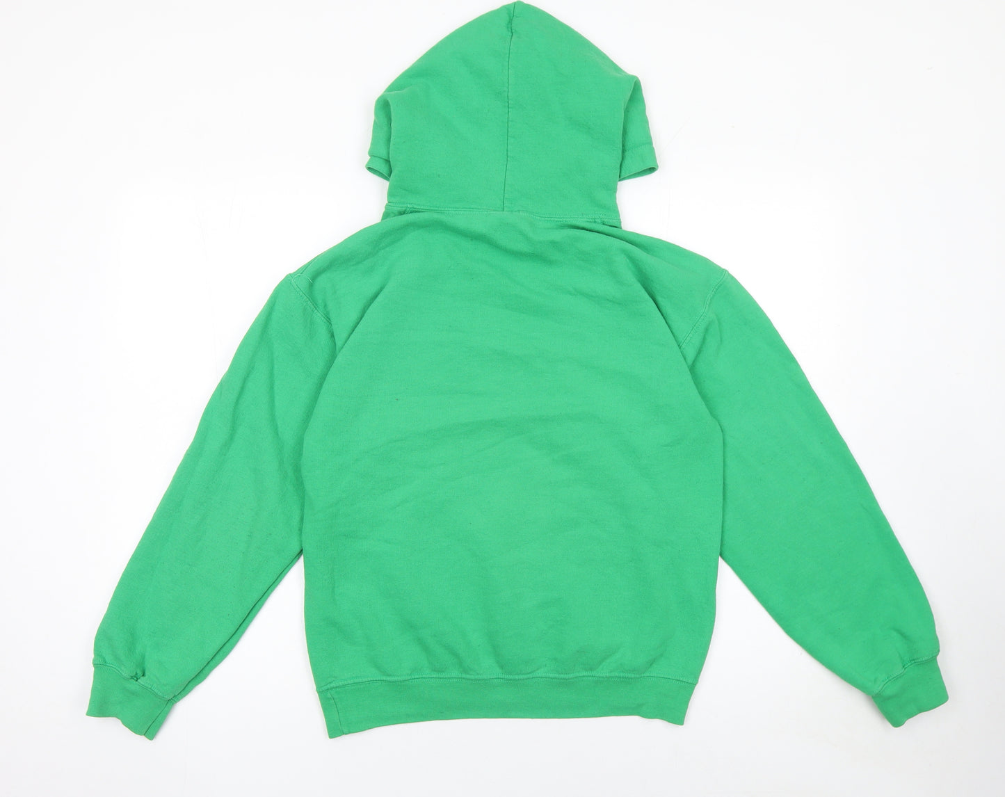 Green Lantern Womens Green Pullover Hoodie Size S Cotton Blend