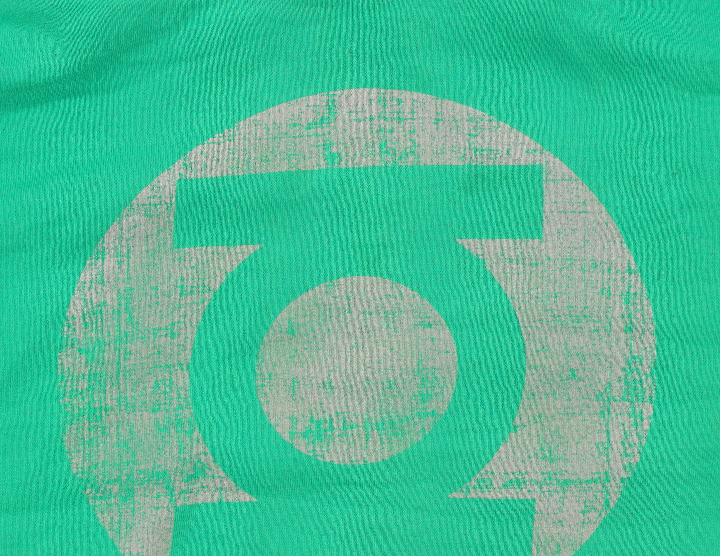 Green Lantern Womens Green Pullover Hoodie Size S Cotton Blend
