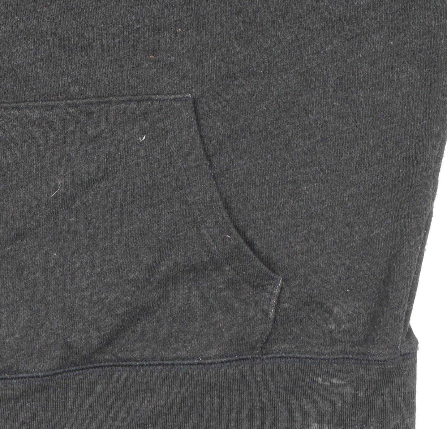GAP Womens Black XS Pullover Hoodie Cotton Blend Logo Jumper