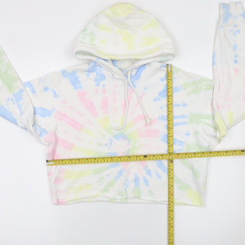 Hollister Women’s XS Tie Dye Pullover Hoodie Pastel Cotton Blend