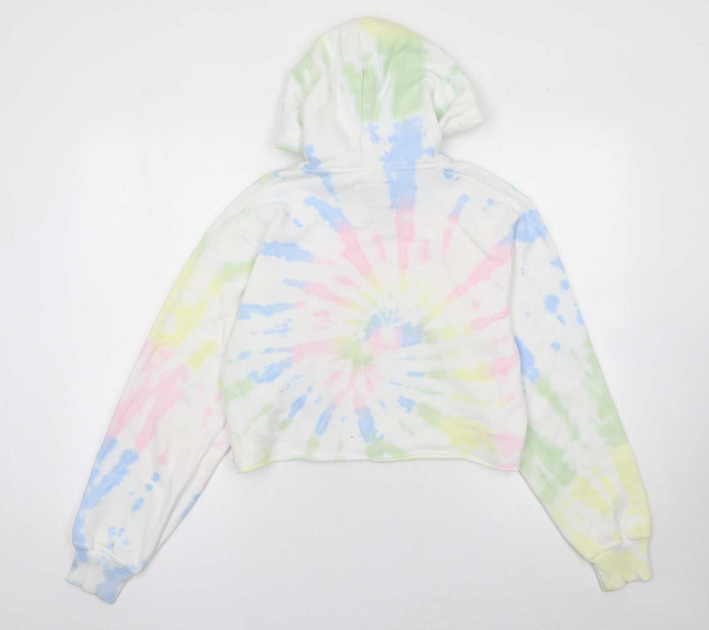 Hollister Women’s XS Tie Dye Pullover Hoodie Pastel Cotton Blend