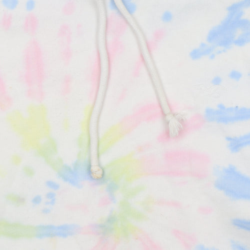 Hollister Women’s XS Tie Dye Pullover Hoodie Pastel Cotton Blend