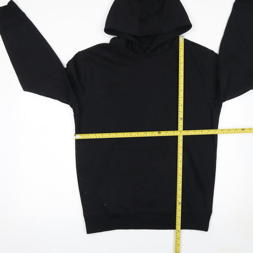 Marks and Spencer Men's Black Small Pullover Hoodie