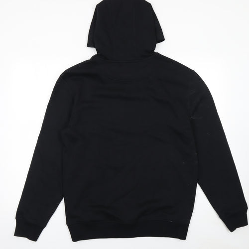 Marks and Spencer Men's Black Small Pullover Hoodie